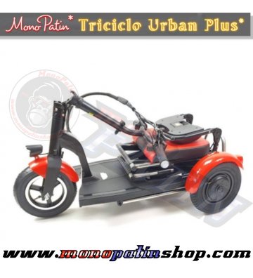 Triciclo-Scooter Eléctrico MonoPatin Movilidad Urban-Plus - 3