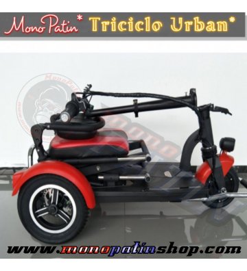 Triciclo-Scooter Eléctrico Plegable MonoPatin Movilidad Urban - 4