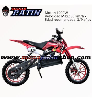 Moto Cross Eléctrica KXD MN 1000W - 1