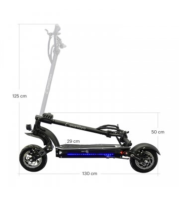 Patinete Eléctrico smartGyro by MonoPatín Raptor 18Ah - 17